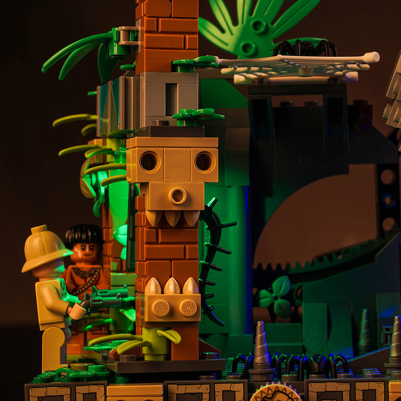 Light Kit For LEGO Temple of the Golden Idol 77015