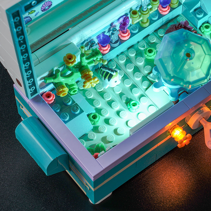 Light Kit for LEGO Ariel's Treasure Chest 43229