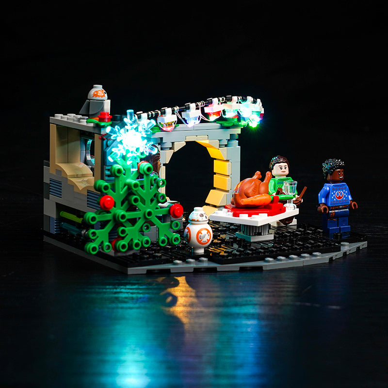 Light Kit for LEGO Millennium Falcon Holiday Diorama 40658
