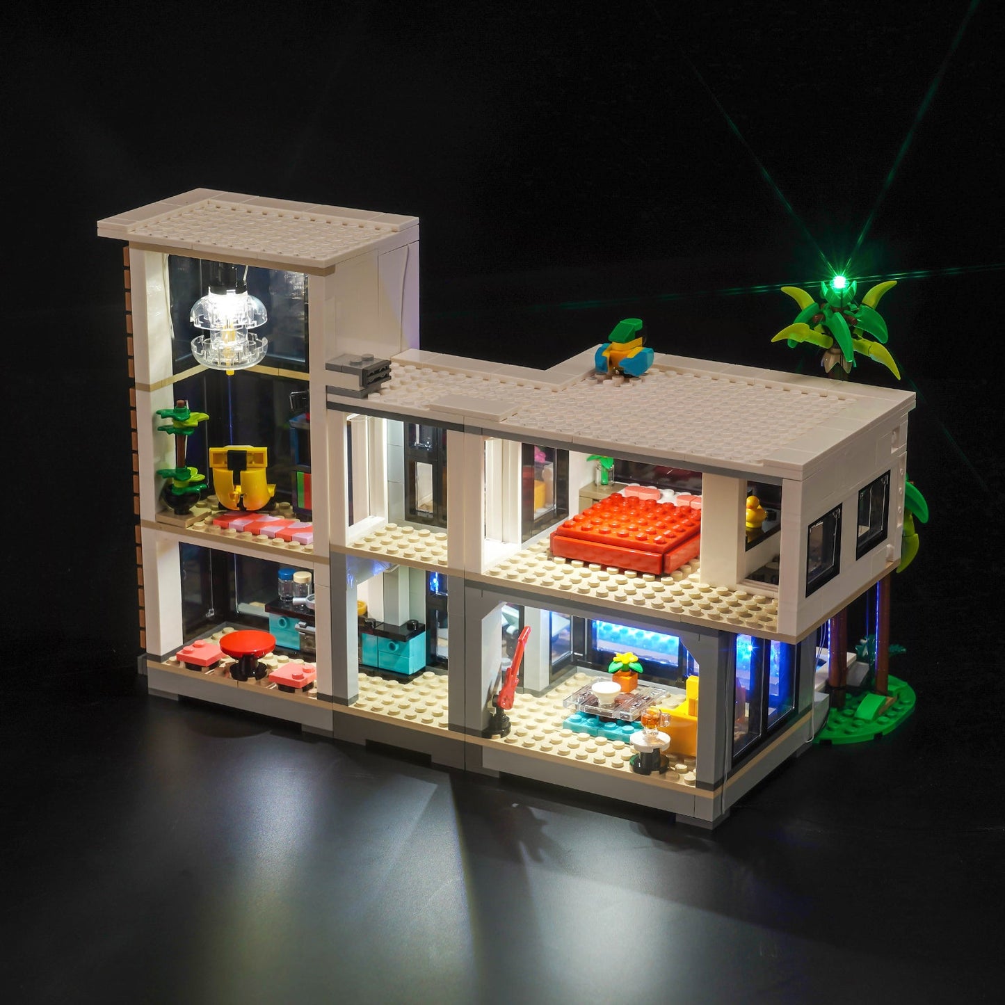 Light Kit for LEGO Creator 3-in-1 Modern House 31153