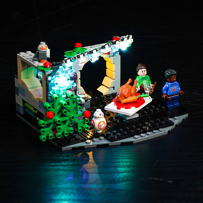 Light Kit for LEGO Millennium Falcon Holiday Diorama 40658