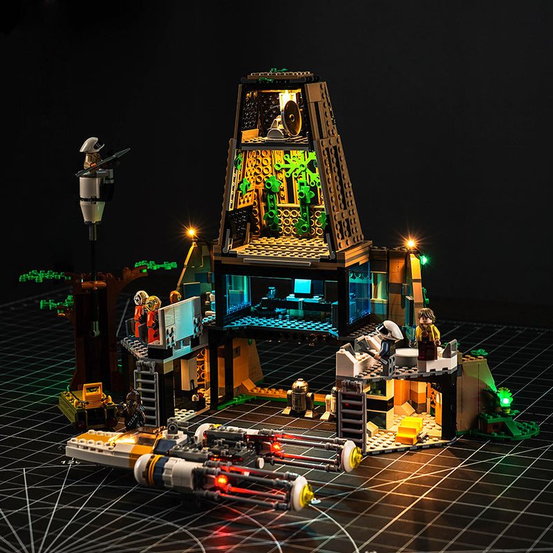 Light Kit for LEGO Yavin 4 Rebel Base 75365