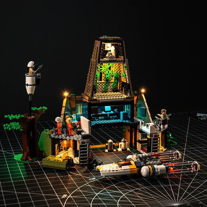 Light Kit for LEGO Yavin 4 Rebel Base 75365