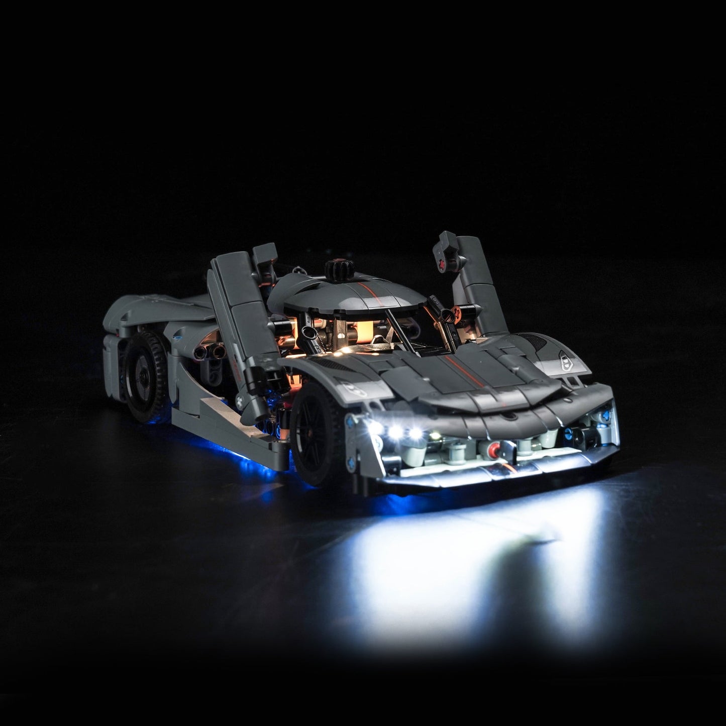 Light Kit for LEGO Technic Koenigsegg Jesko Absolut Grey Hypercar 42173