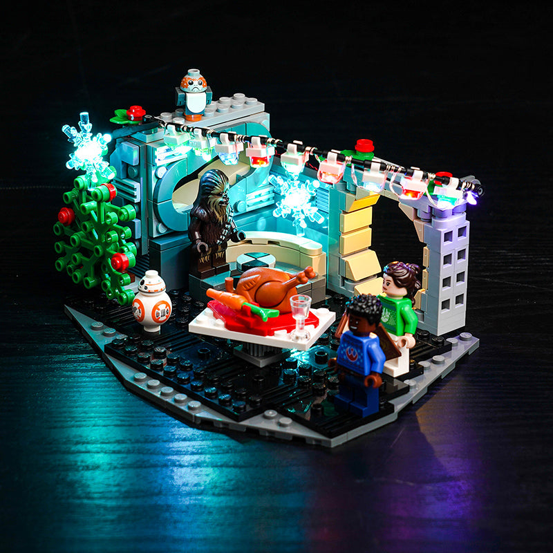 Light Kit for LEGO Millennium Falcon Holiday Diorama 40658
