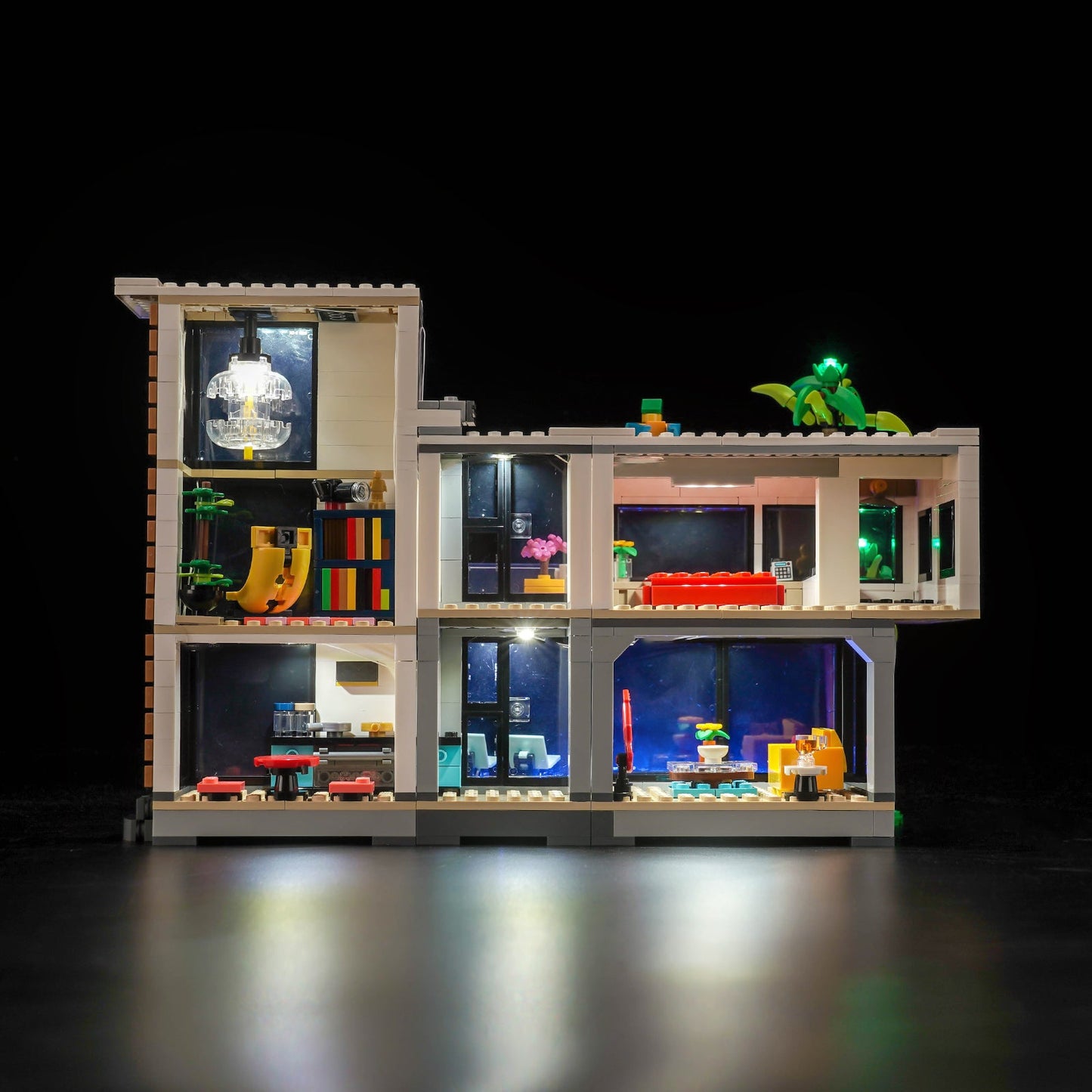 Light Kit for LEGO Creator 3-in-1 Modern House 31153