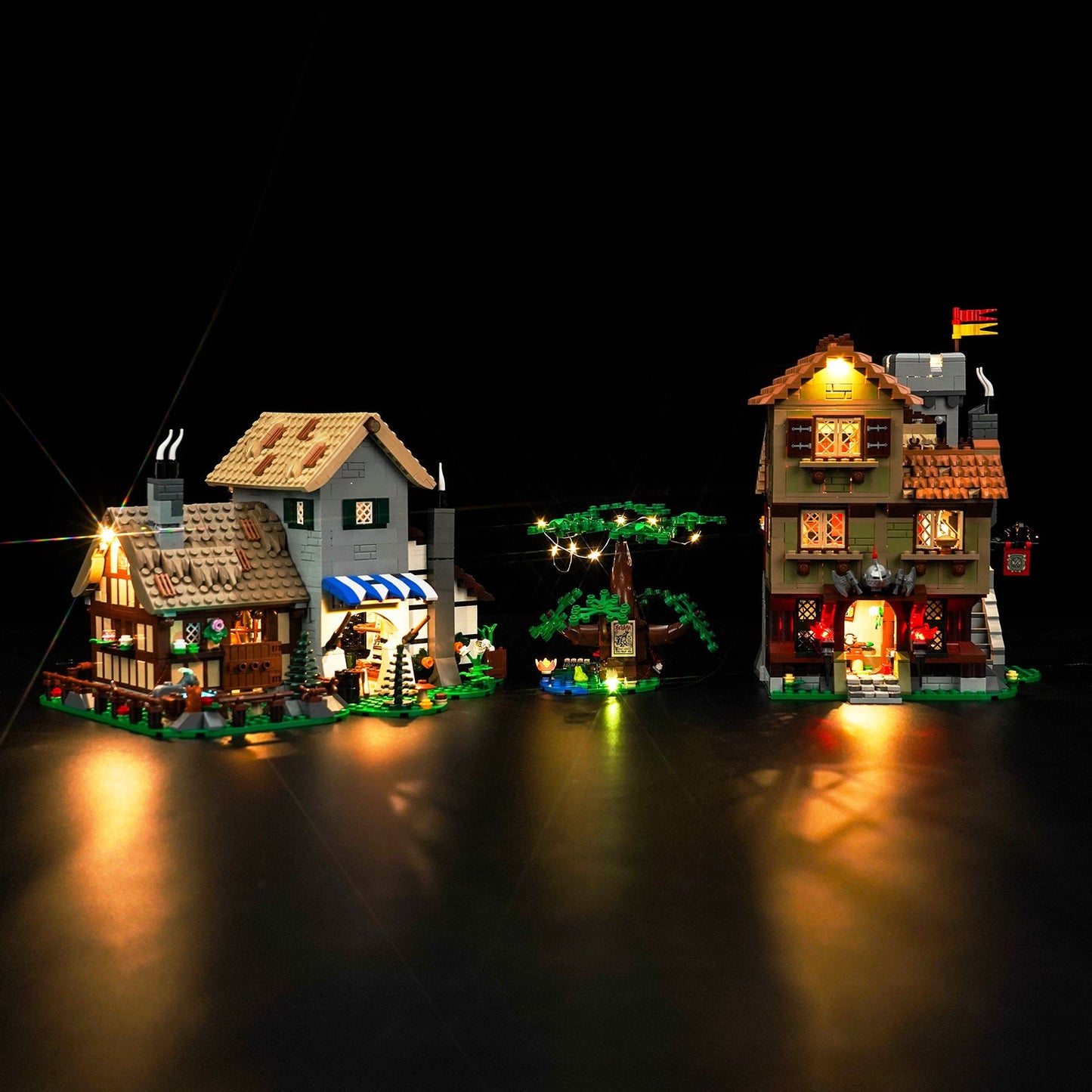 Light Kit for LEGO Icons Medieval Town Square 10332
