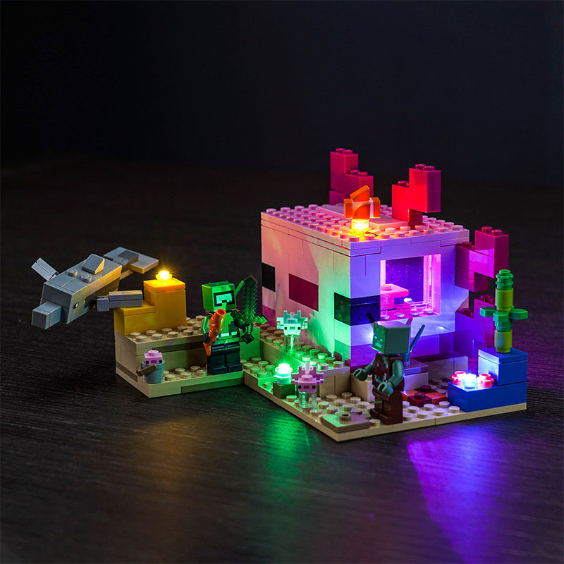 Lighting Kit for LEGO The Axolotl House 21247