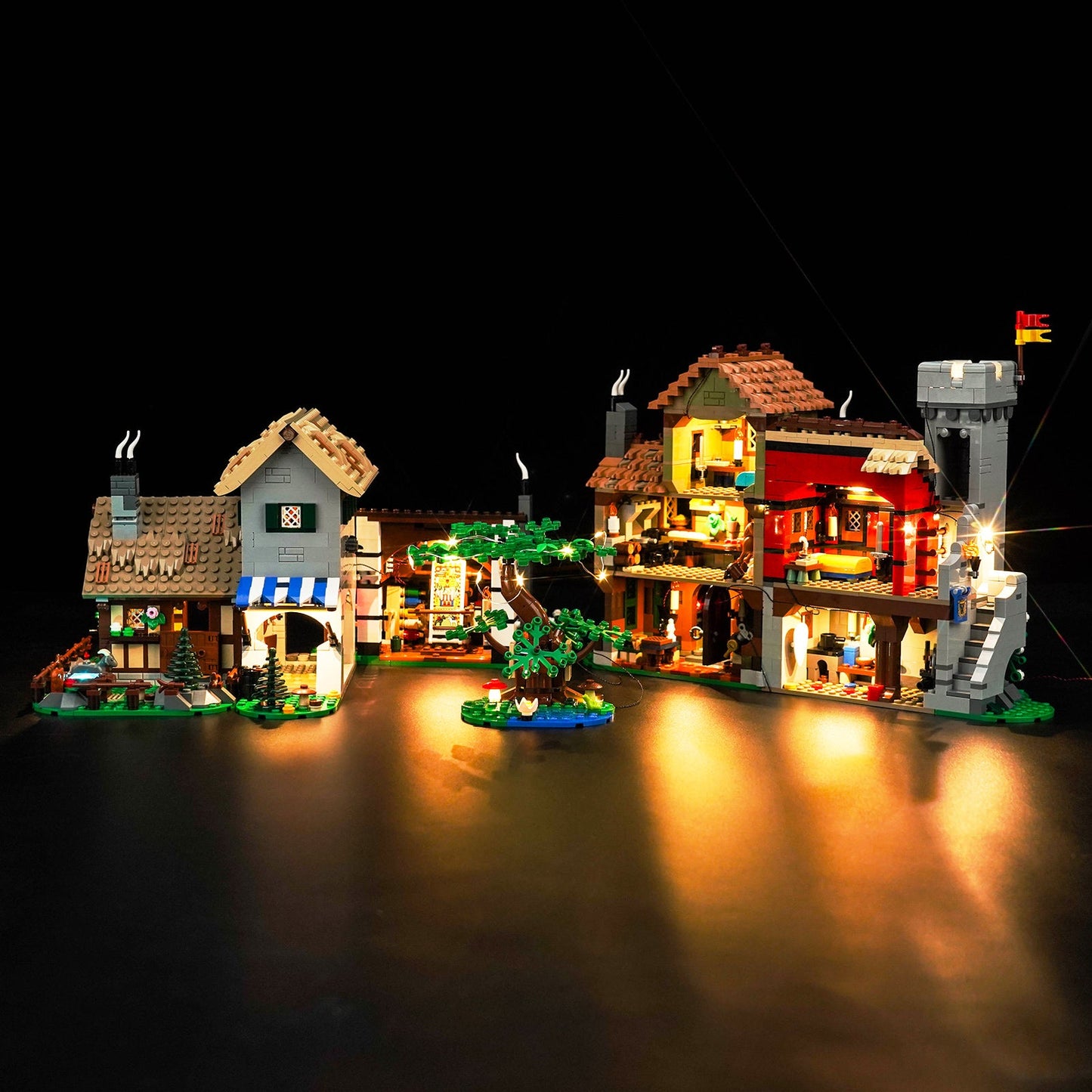 Light Kit for LEGO Icons Medieval Town Square 10332