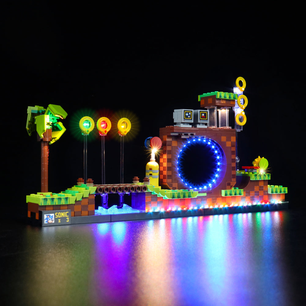 Light Kit For Sonic the Hedgehog – Green Hill Zone 21331