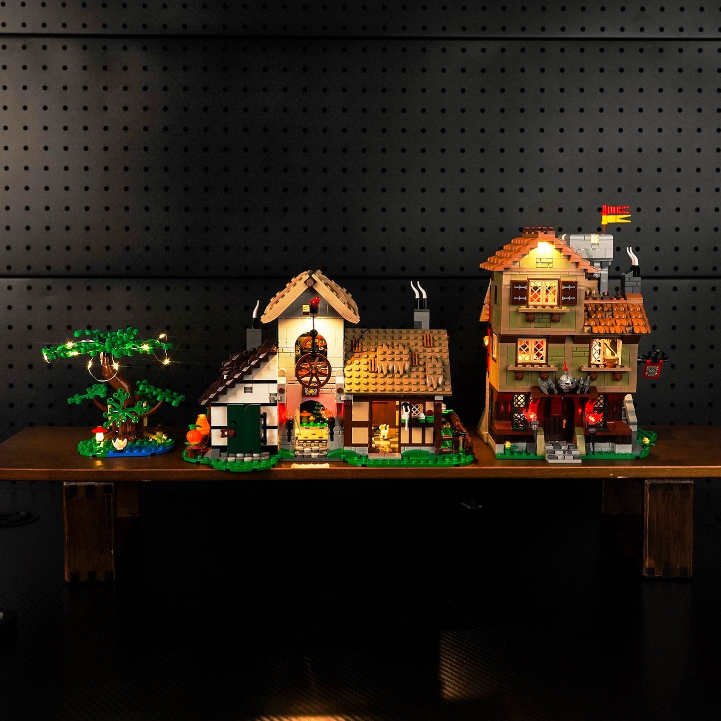 Light Kit for LEGO Icons Medieval Town Square 10332