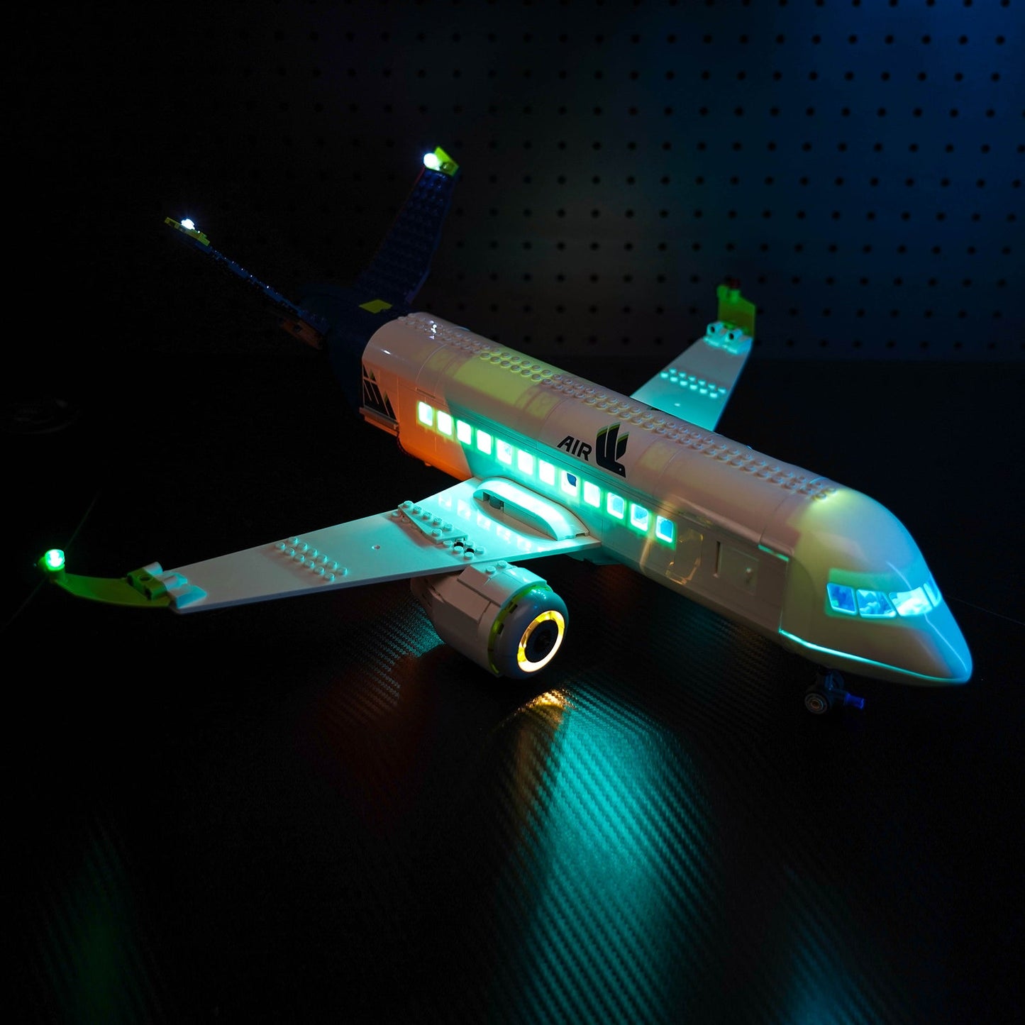 Light Kit for LEGO Passenger Airplane 60367