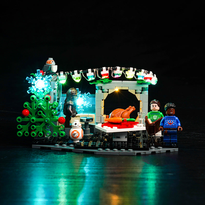Light Kit for LEGO Millennium Falcon Holiday Diorama 40658