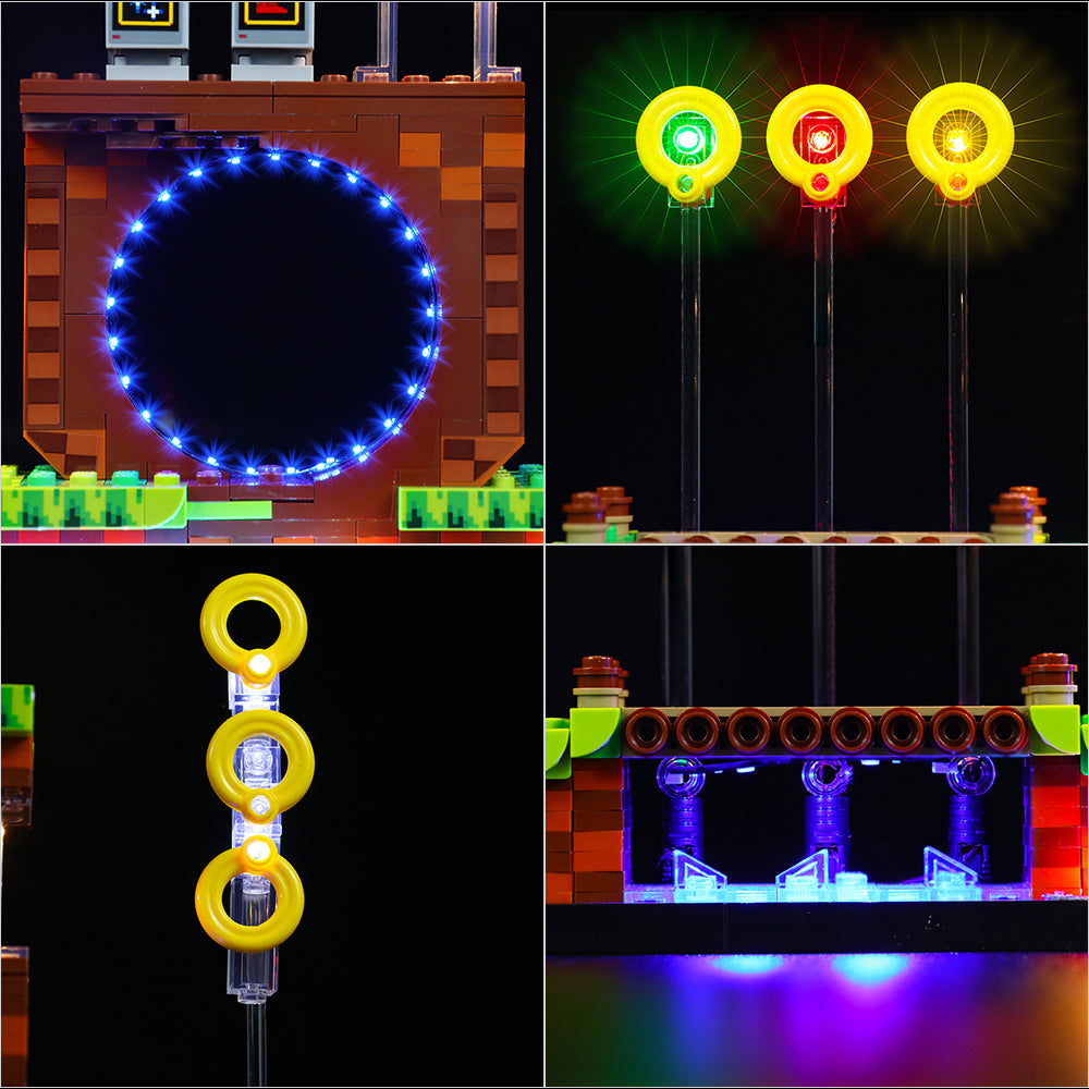 Light Kit For Sonic the Hedgehog – Green Hill Zone 21331