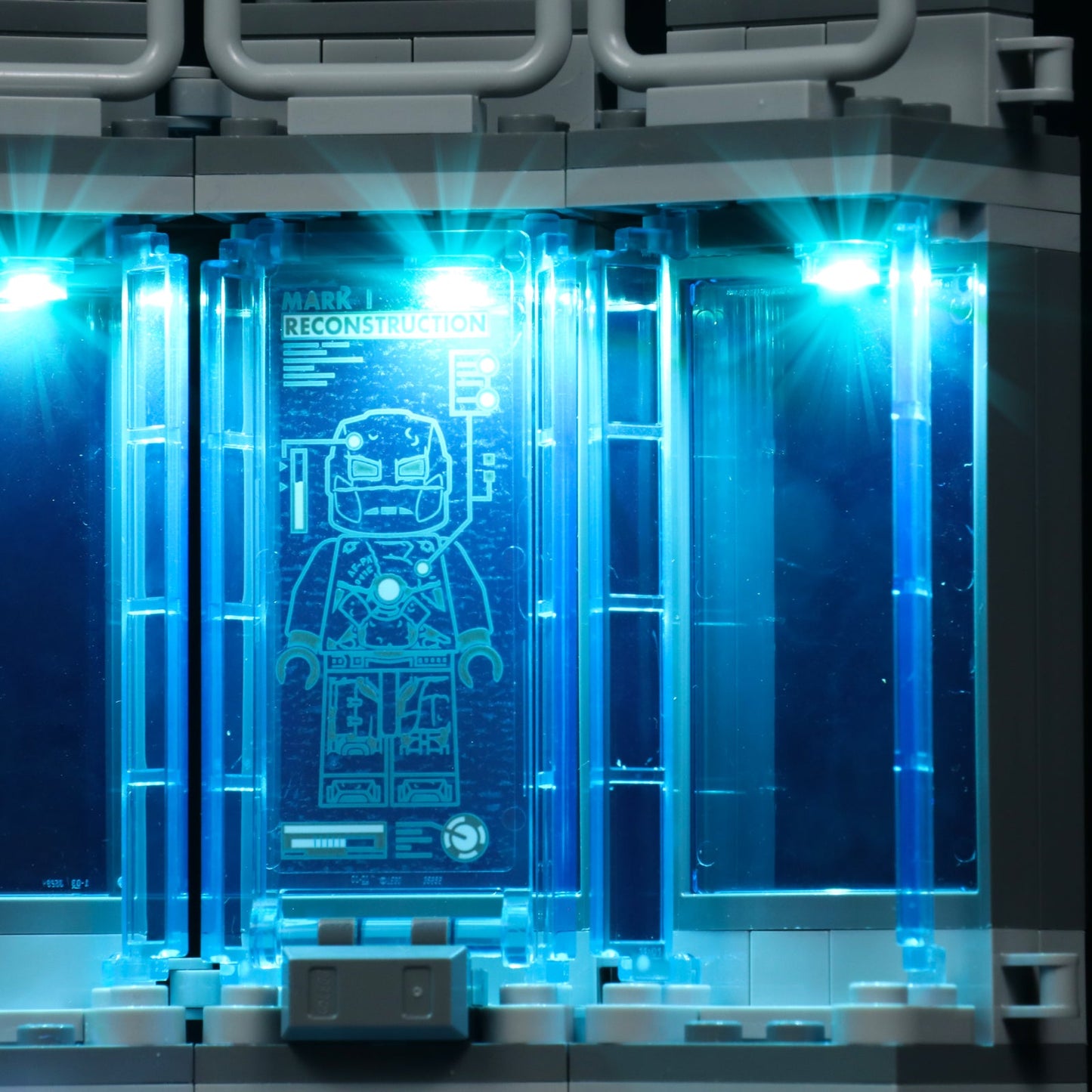 Light Kit For Iron Man Armory 76216