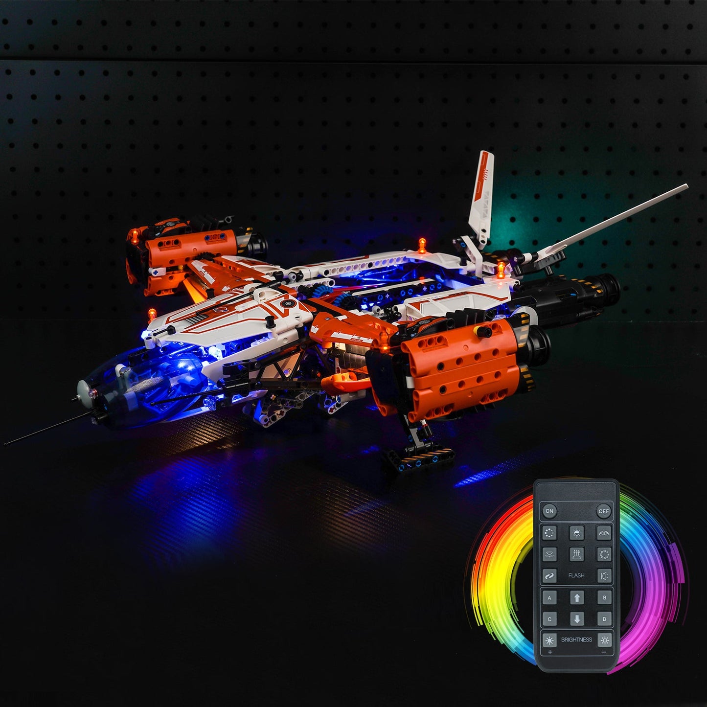 Light Kit for LEGO Technic VTOL Heavy Cargo Spaceship LT81 42181