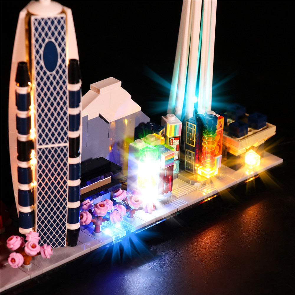 Light Kit For LEGO City Skyline Series Tokyo 21051