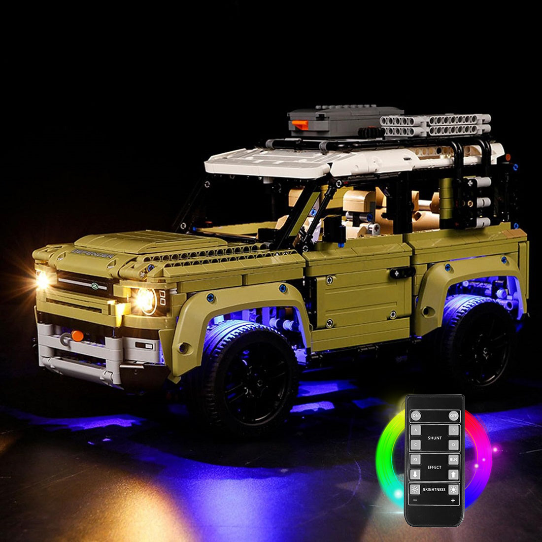Light Kit for LEGO Technic Land Rover Defender 42110