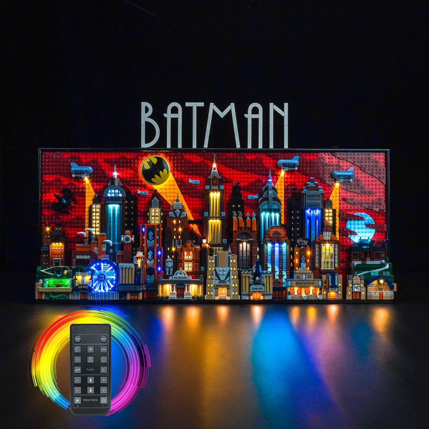 Light Kit For Batman: The Animated Series Gotham City 76271