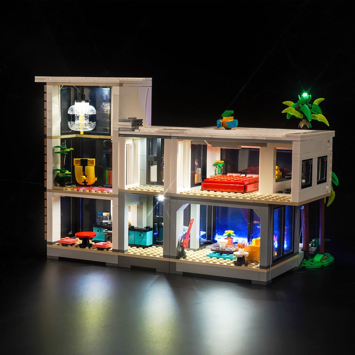 Light Kit for LEGO Creator 3-in-1 Modern House 31153