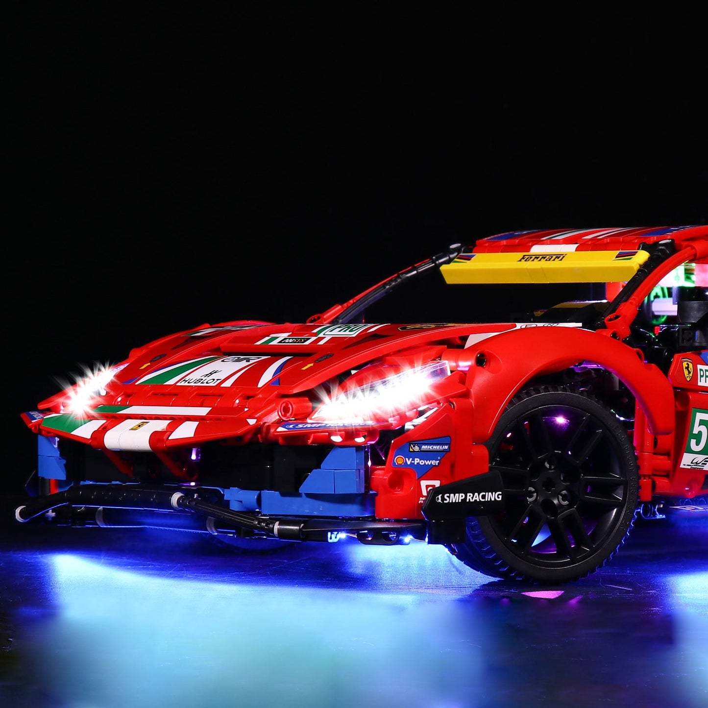 Light Kit for LEGO Ferrari 488 GTE “AF Corse #51” 42125