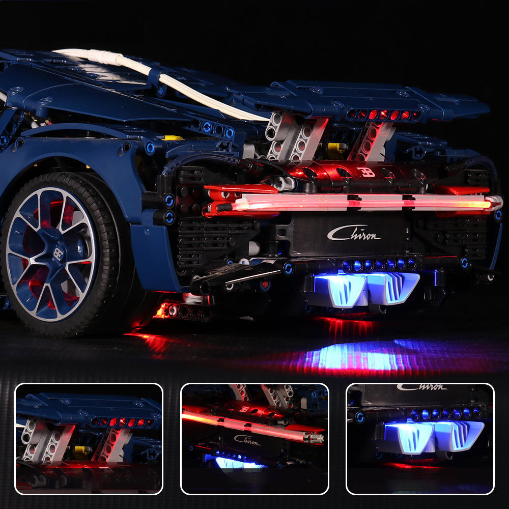 Light Kit For Bugatti Chiron 42083