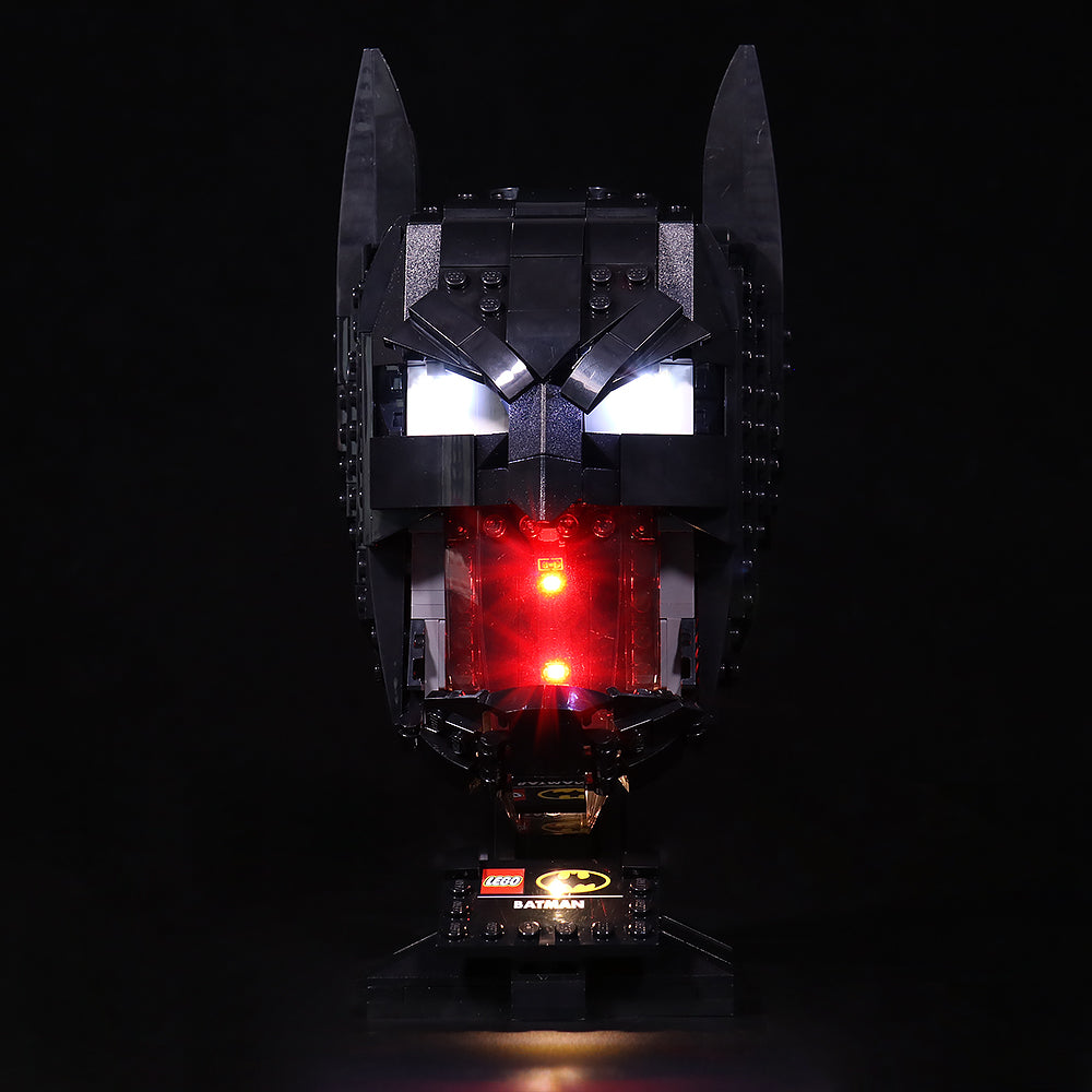 Light Kit For Batman Cowl 76182 With Remote Control