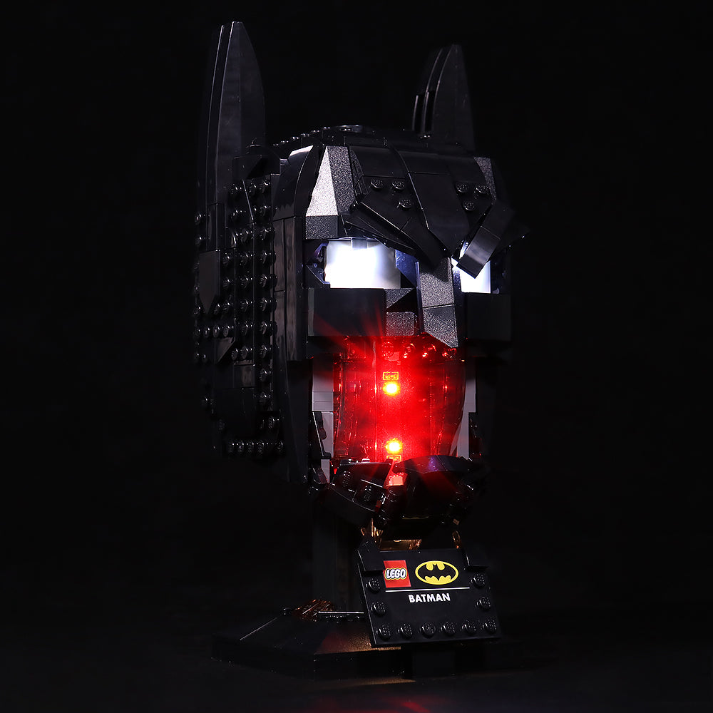 Light Kit For Batman Cowl 76182 With Remote Control