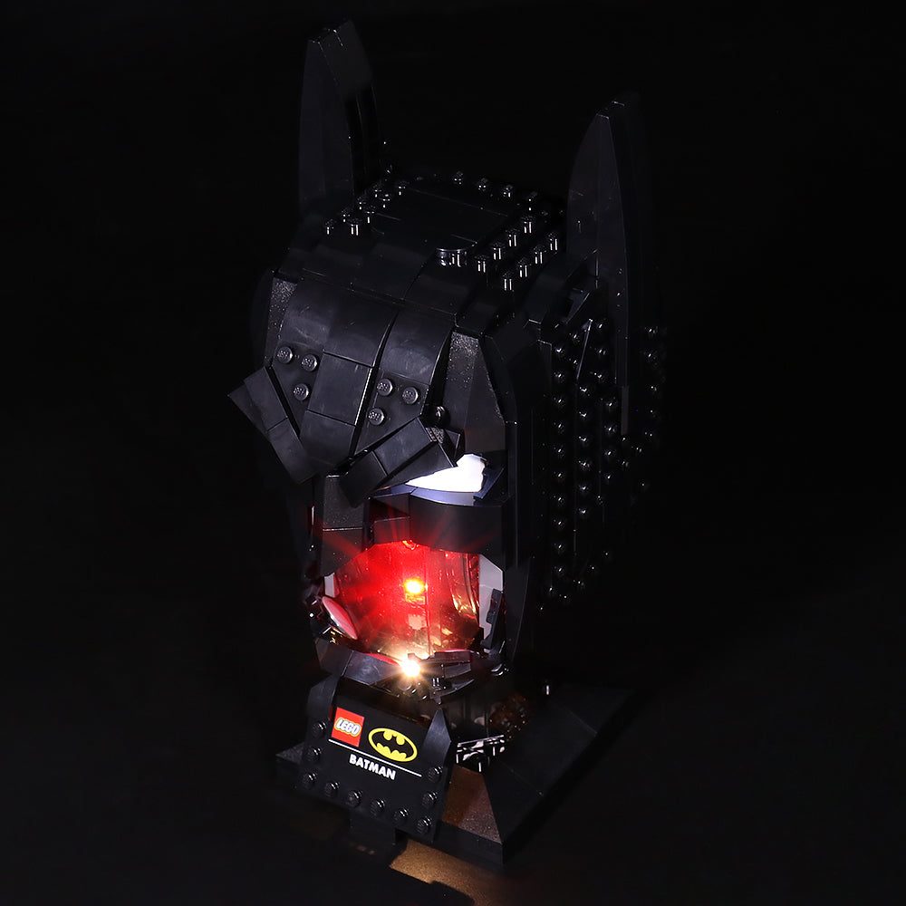 Light Kit For Batman Cowl 76182 With Remote Control