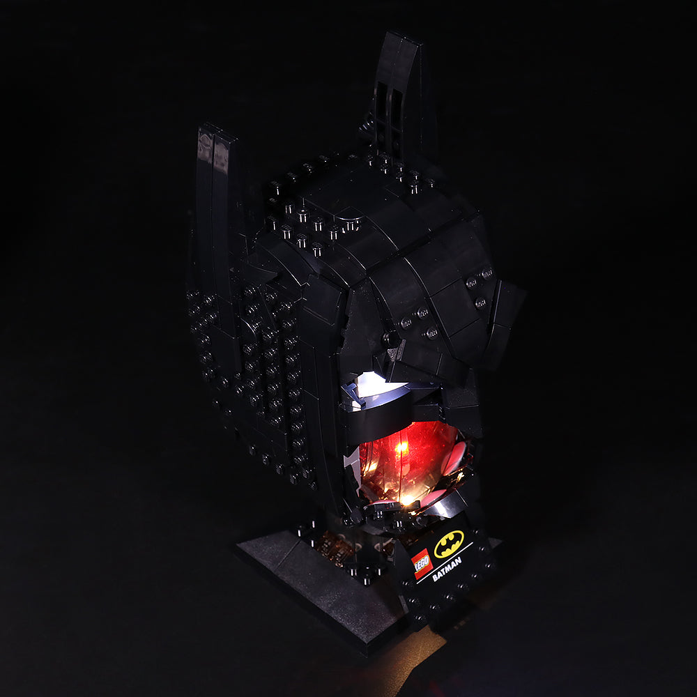 Light Kit For Batman Cowl 76182 With Remote Control