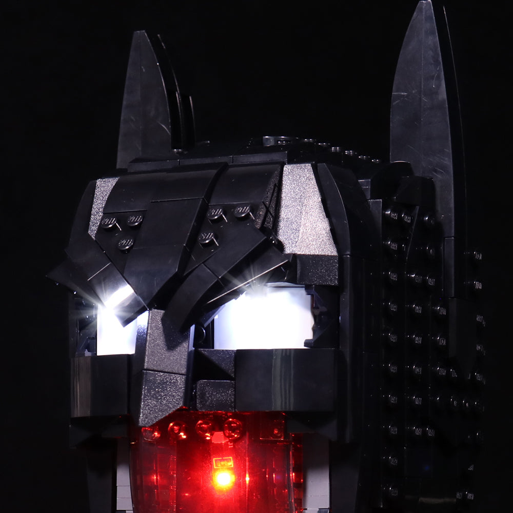 Light Kit For Batman Cowl 76182 With Remote Control