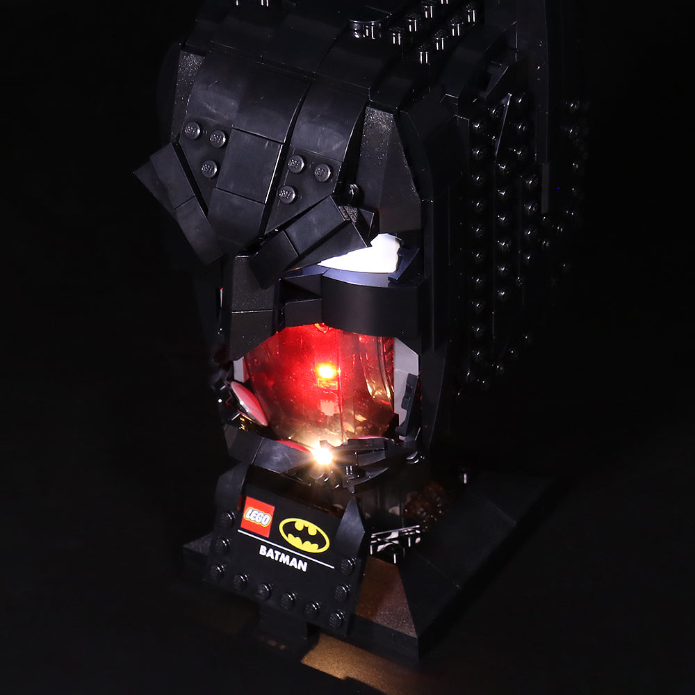 Light Kit For Batman Cowl 76182 With Remote Control