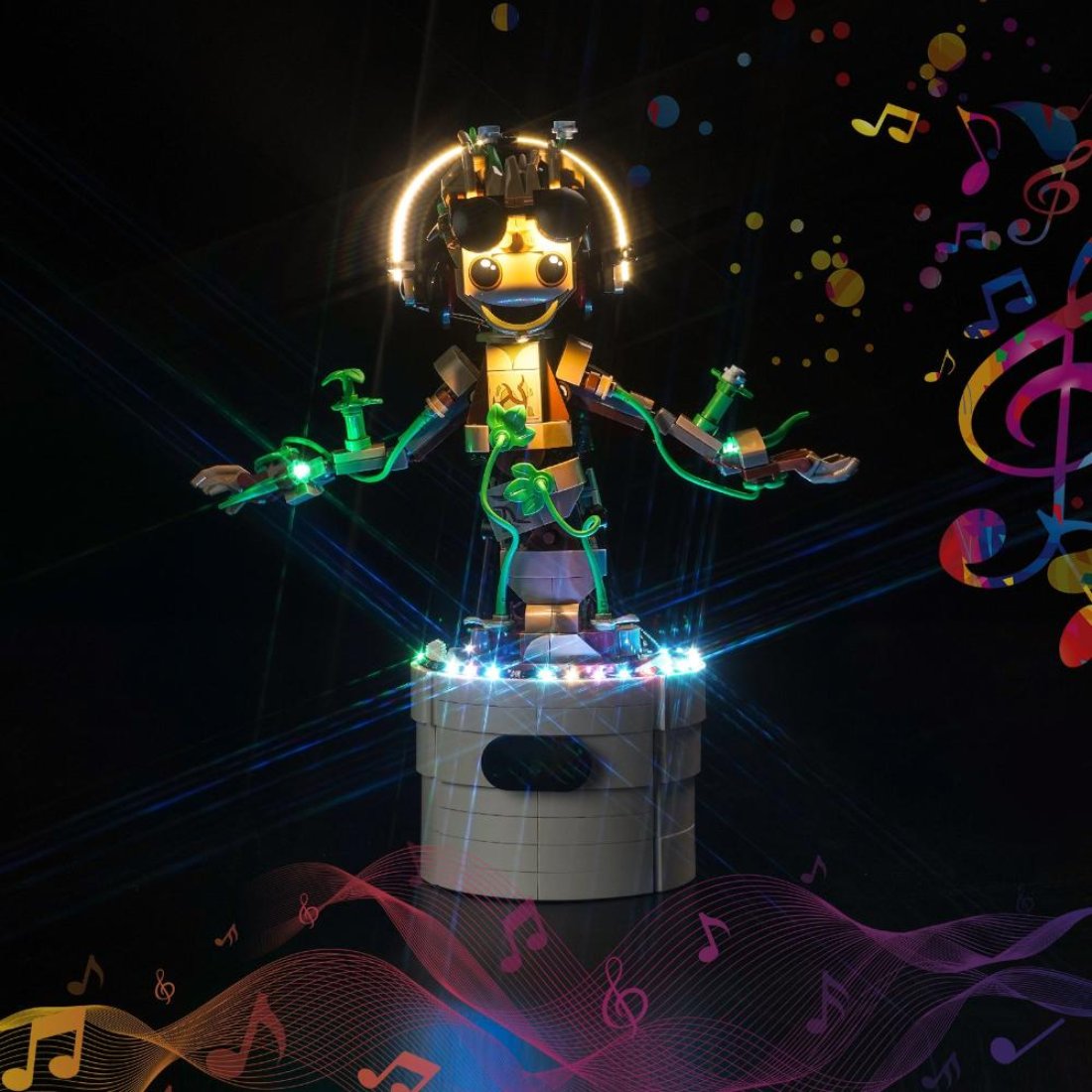Light Kit for LEGO Marvel Dancing Groot 76297