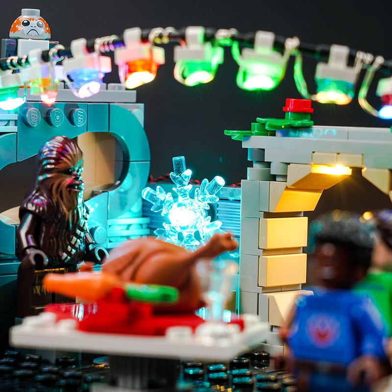 Light Kit for LEGO Millennium Falcon Holiday Diorama 40658