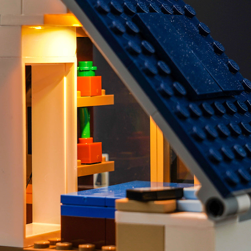 Light Kit for LEGO City Family House 60398