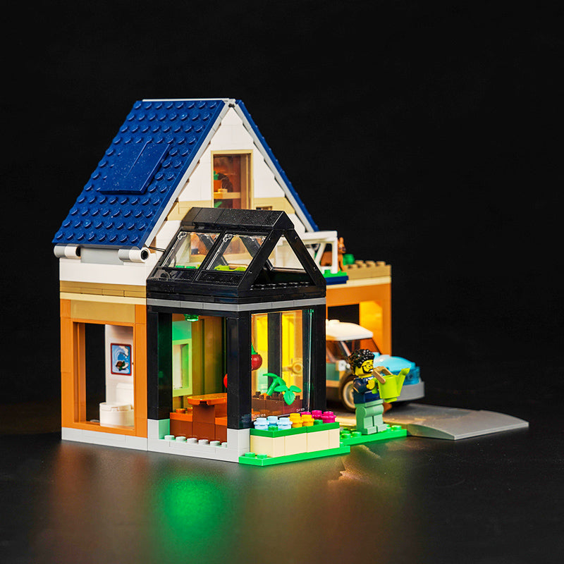 Light Kit for LEGO City Family House 60398