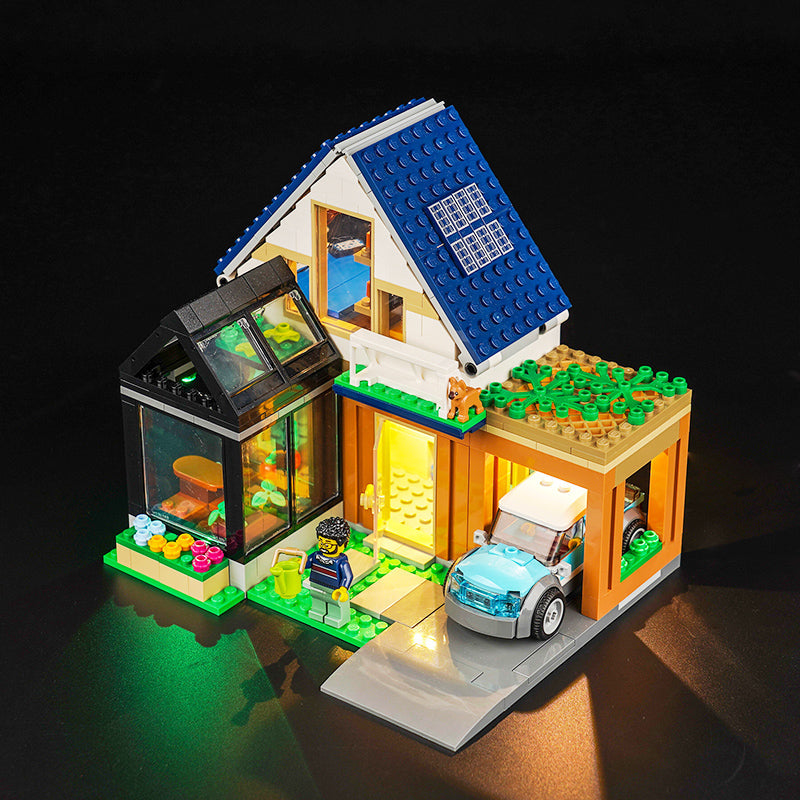 Light Kit for LEGO City Family House 60398