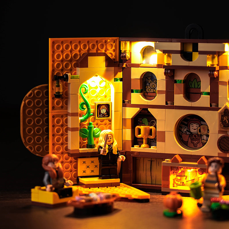Light Kit for LEGO Hufflepuff House Banner 76412