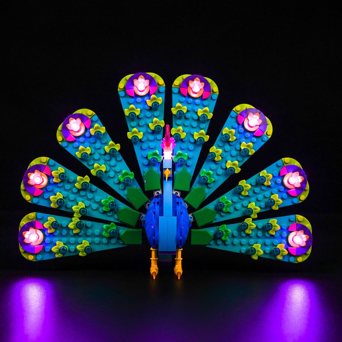 Light Kit for LEGO Creator 3 in 1 Exotic Peacock 31157