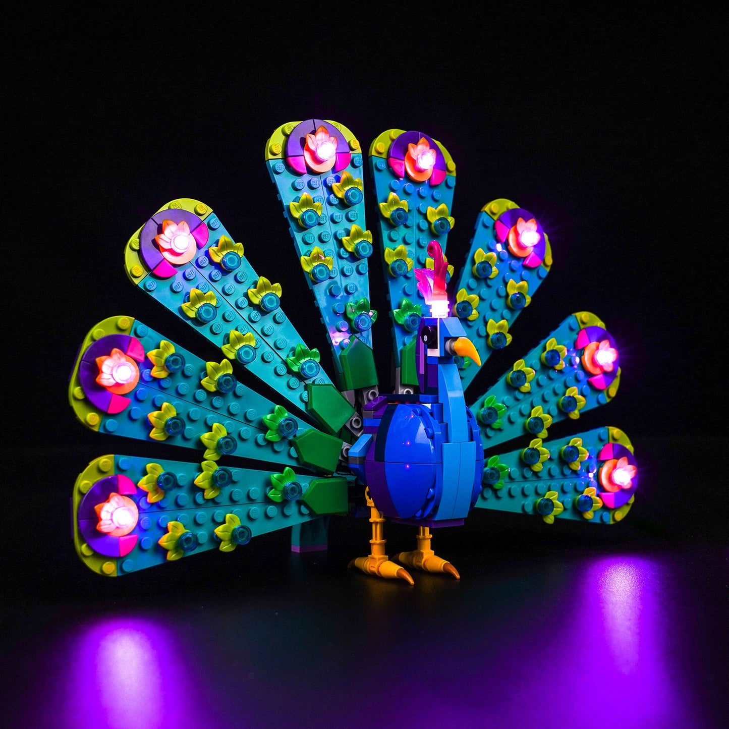 Light Kit for LEGO Creator 3 in 1 Exotic Peacock 31157