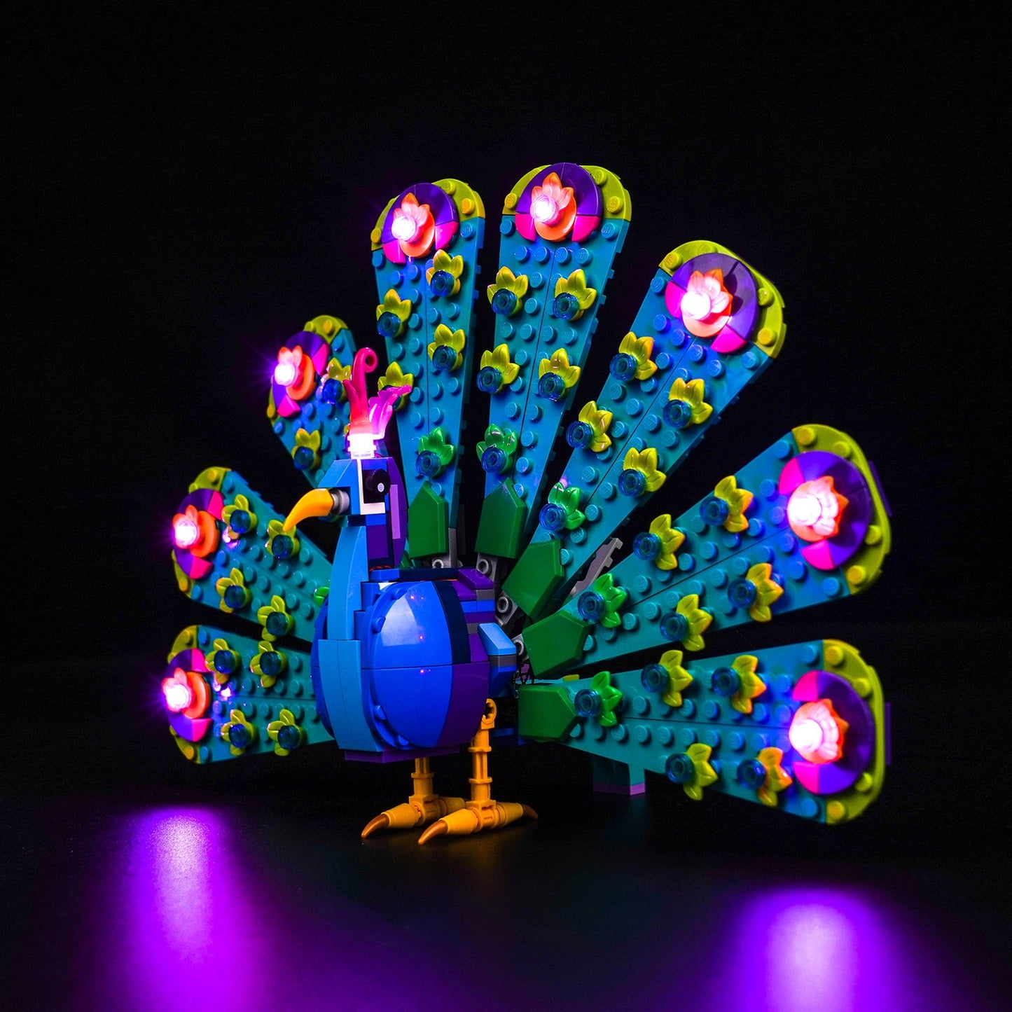 Light Kit for LEGO Creator 3 in 1 Exotic Peacock 31157