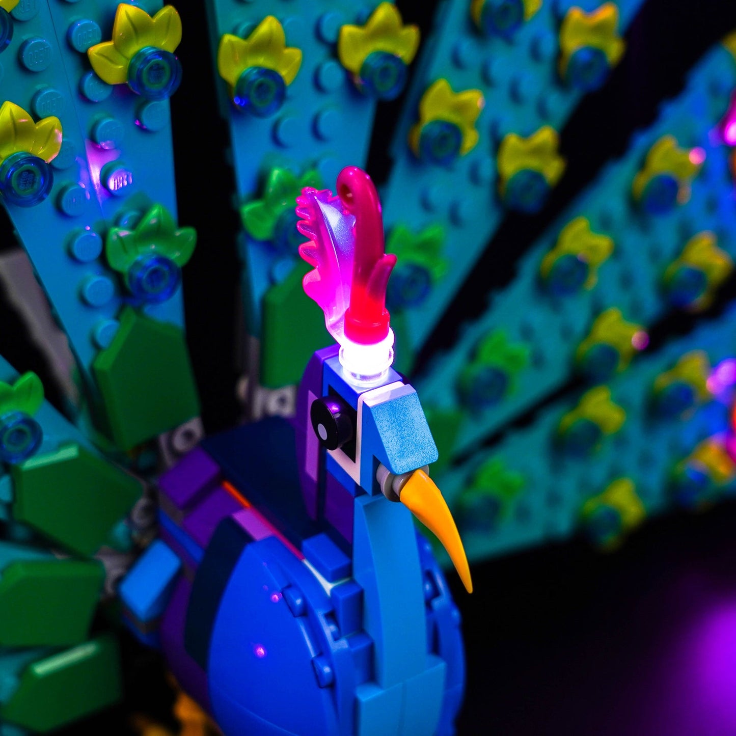 Light Kit for LEGO Creator 3 in 1 Exotic Peacock 31157
