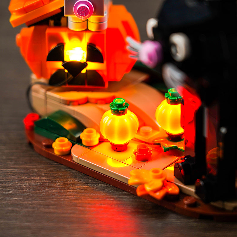 Light Kit For LEGO Halloween Cat & Mouse 40570