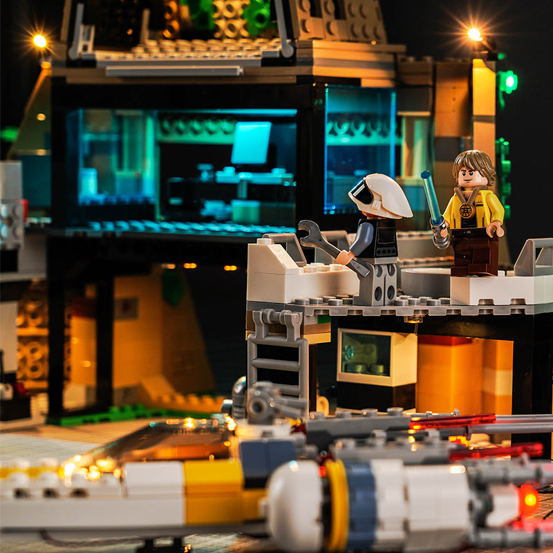 Light Kit for LEGO Yavin 4 Rebel Base 75365