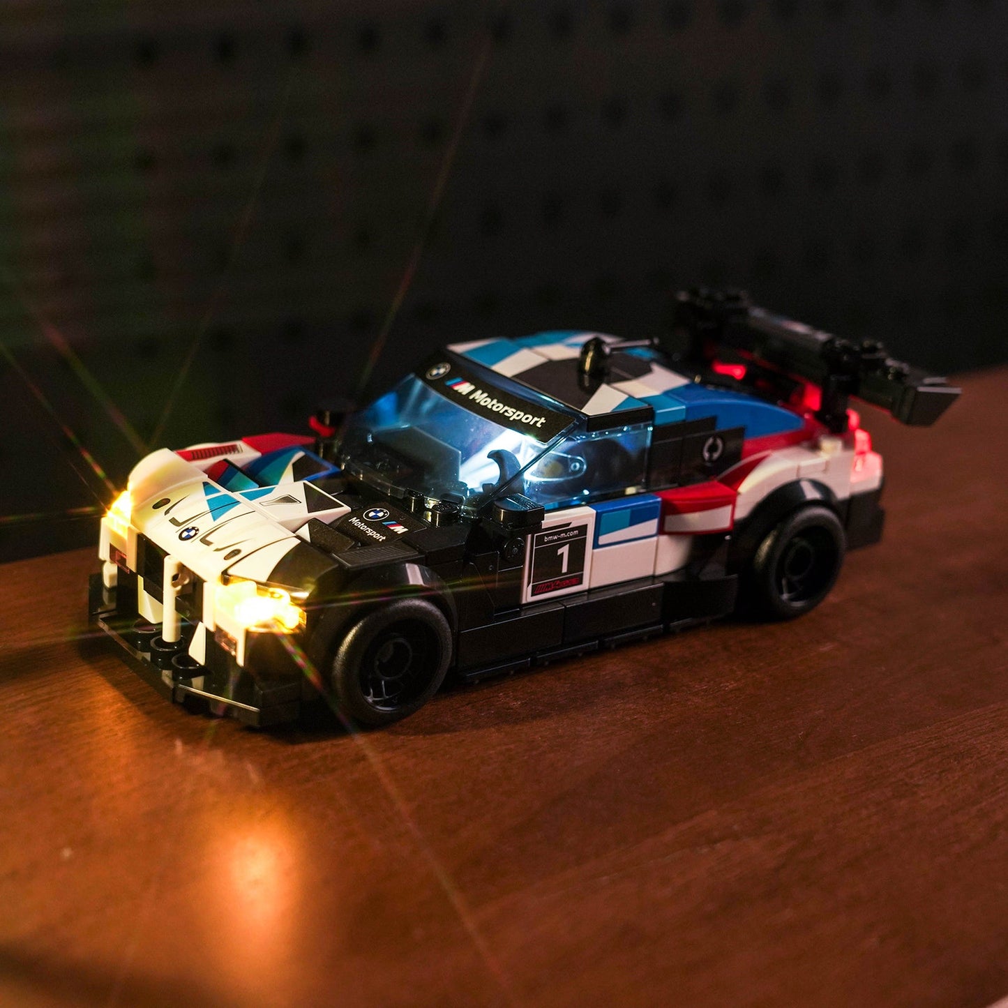 Light Kit for LEGO Speed Champions BMW M4 GT3 & BMW M Hybrid V8 Race Cars 76922