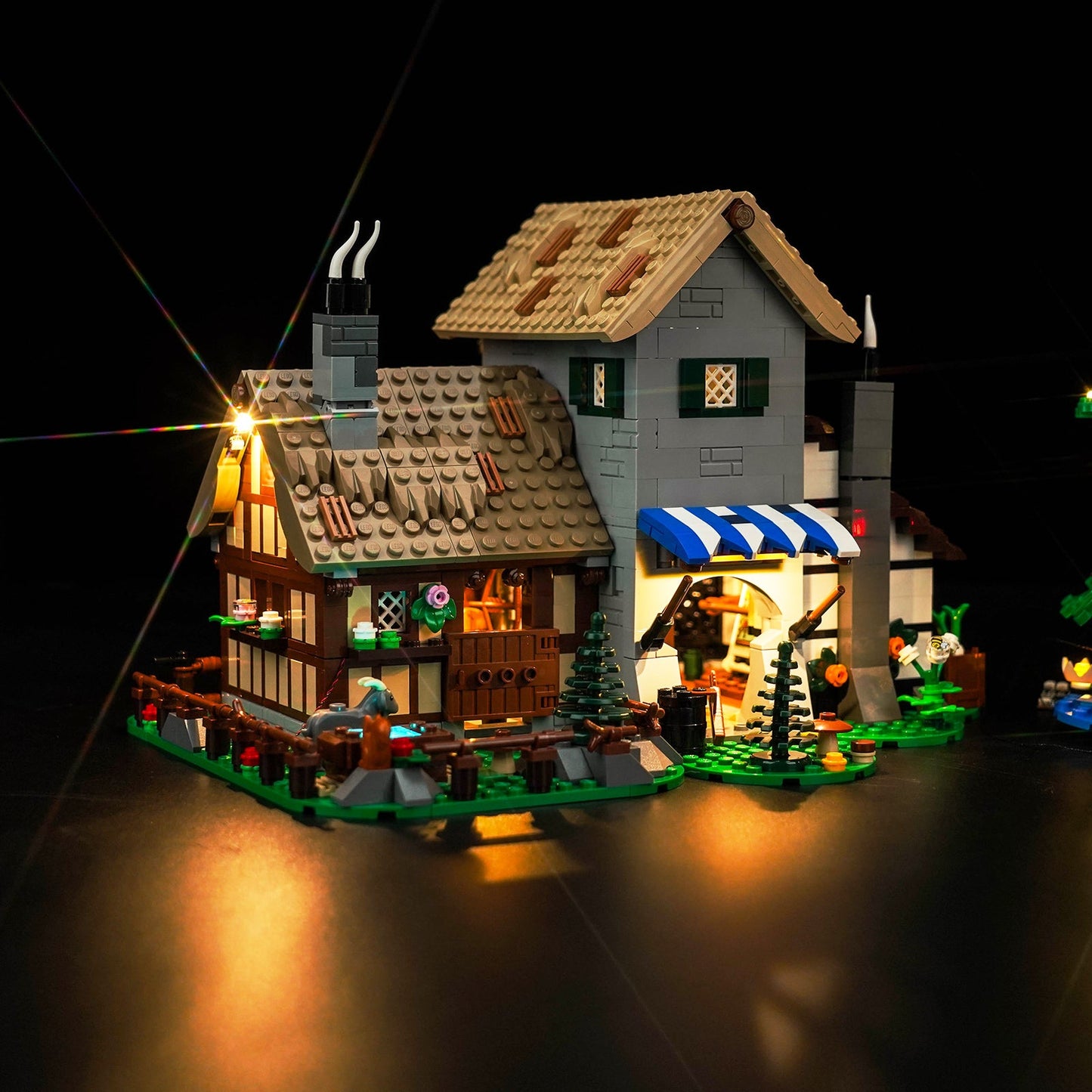 Light Kit for LEGO Icons Medieval Town Square 10332