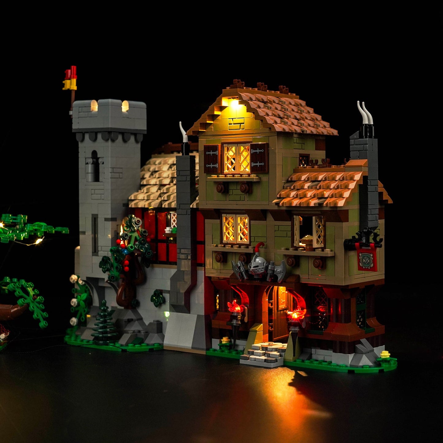 Light Kit for LEGO Icons Medieval Town Square 10332