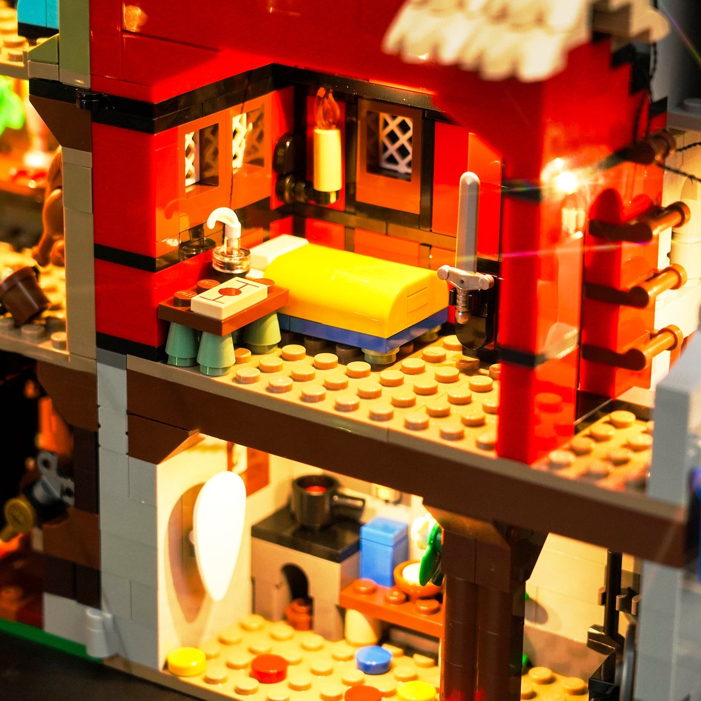 Light Kit for LEGO Icons Medieval Town Square 10332