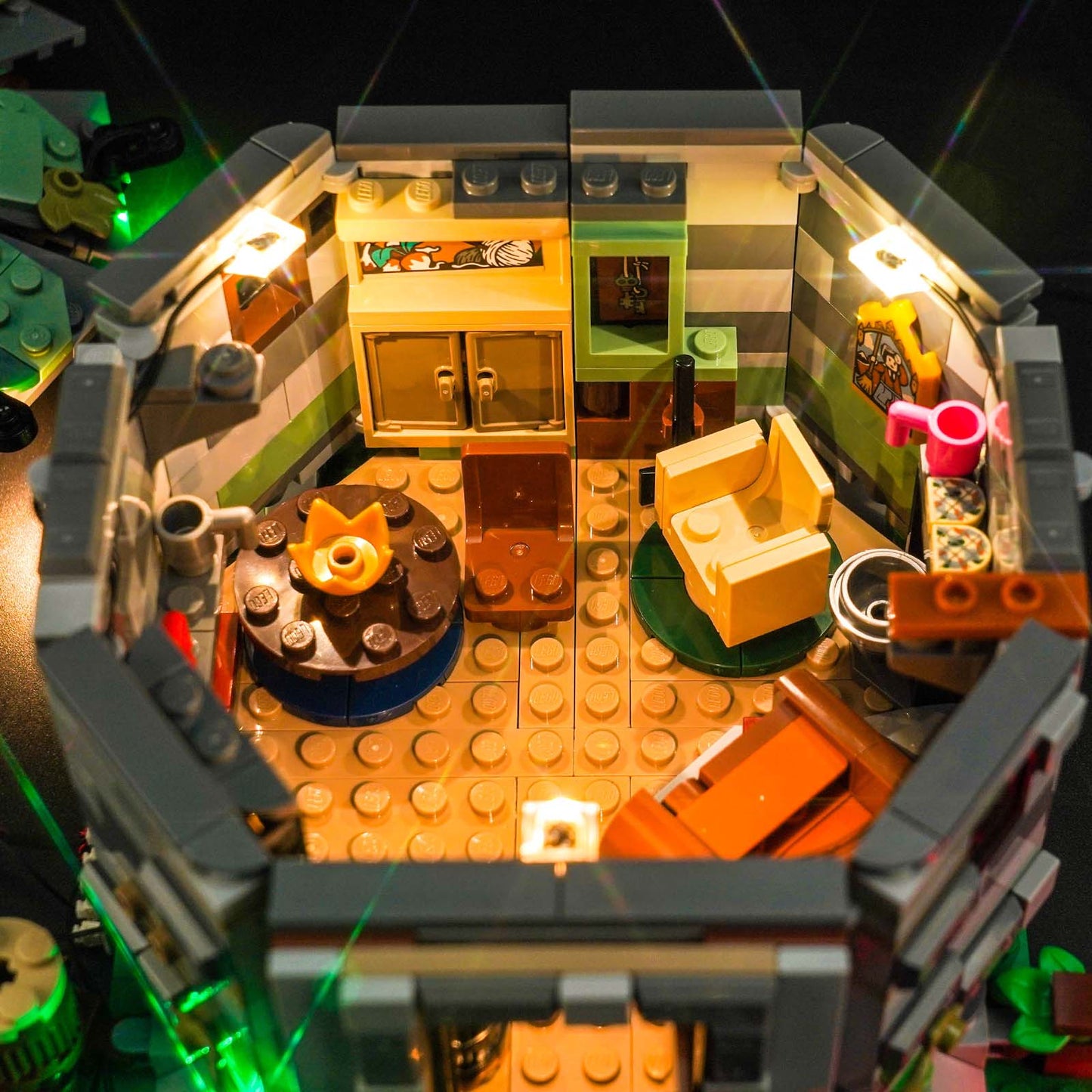 Light Kit for LEGO Hagrid's Hut: An Unexpected Visit 76428