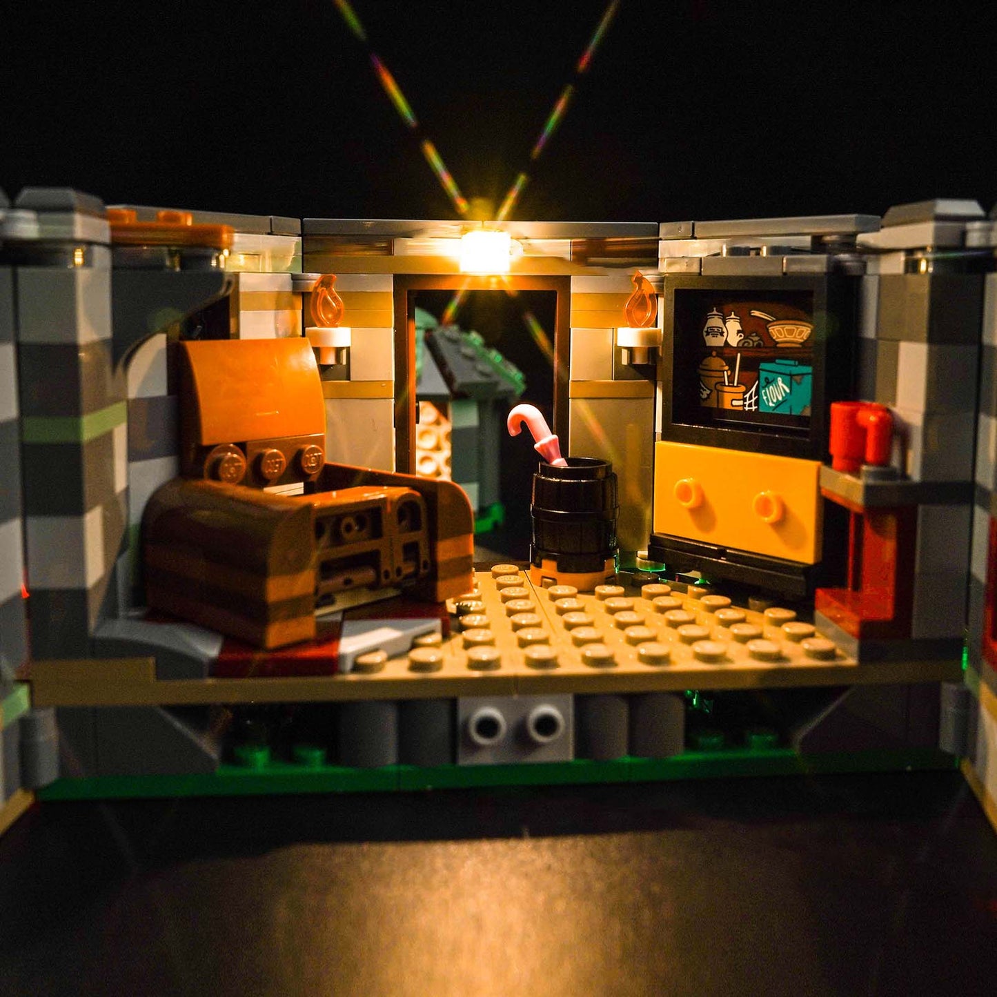 Light Kit for LEGO Hagrid's Hut: An Unexpected Visit 76428